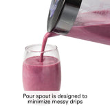 Smoothie Electric Blender with 10 Speeds, 56 oz. BPA-free Plastic Jar
