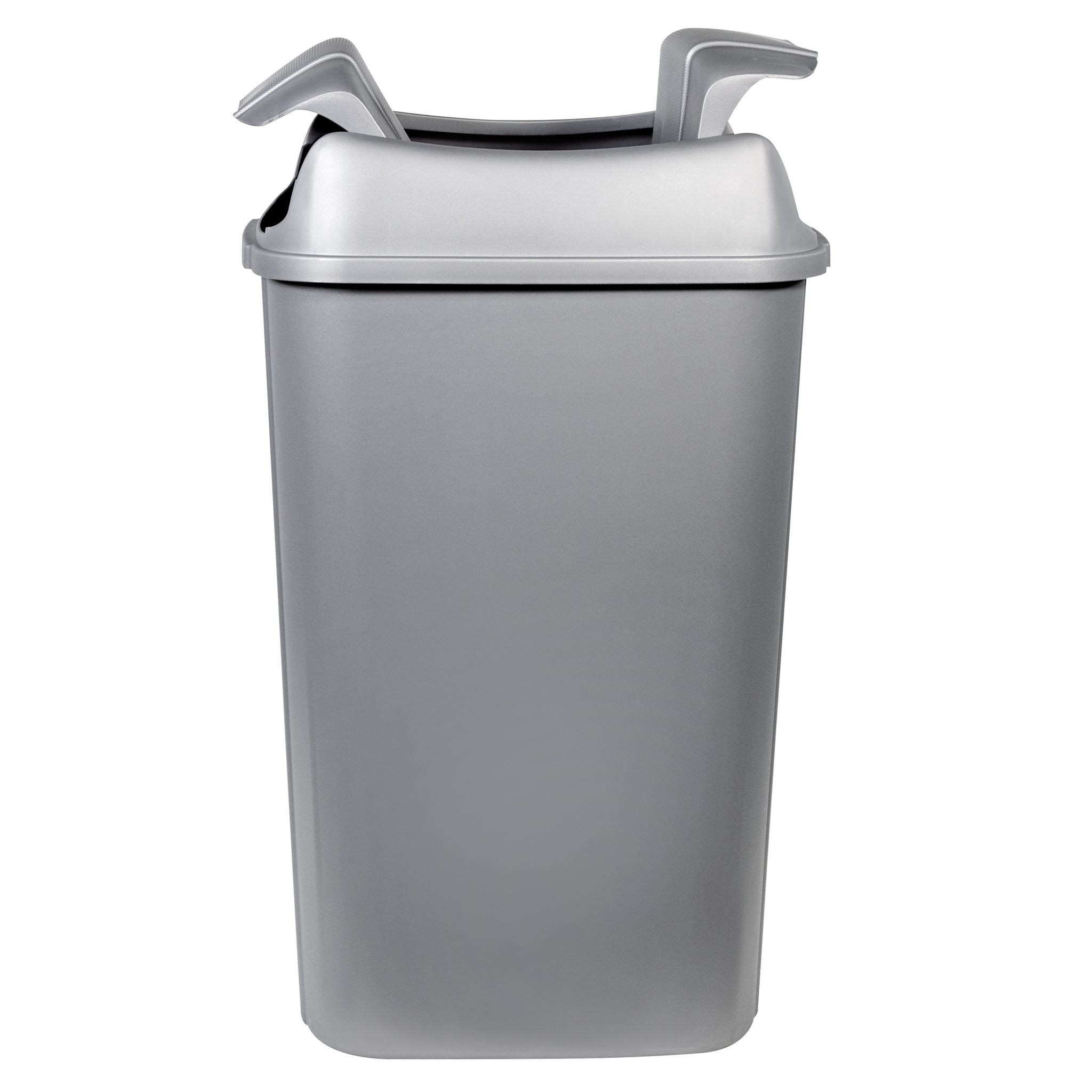 13.3 Gallon Touch Lid Trash Can Kitchen Garbage Can Textured Lid