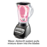 Smoothie Electric Blender with 10 Speeds, 56 oz. BPA-free Plastic Jar