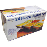  24 Piece Buffet Serving Set